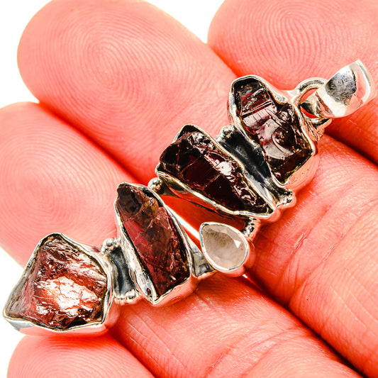 Garnet Pendants handcrafted by Ana Silver Co - PD35593