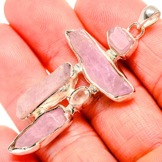 Kunzite Pendants handcrafted by Ana Silver Co - PD35594