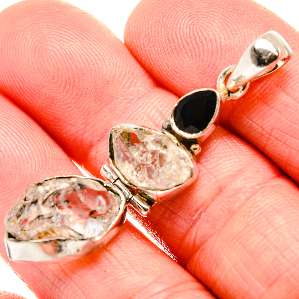 Herkimer Diamond Pendants handcrafted by Ana Silver Co - PD35596