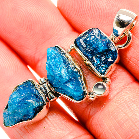 Apatite Pendants handcrafted by Ana Silver Co - PD35597