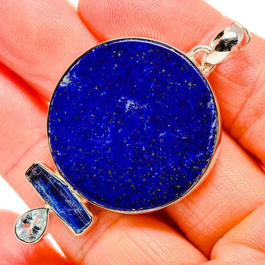 Lapis Lazuli Pendants handcrafted by Ana Silver Co - PD35607