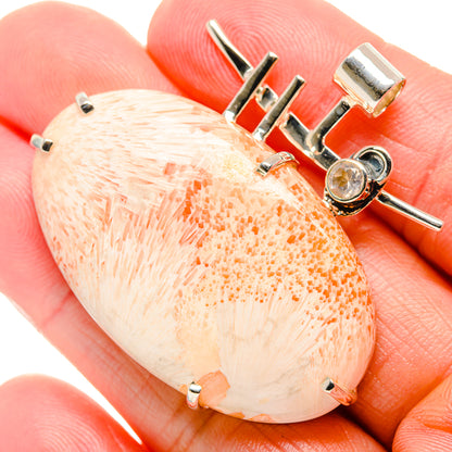 Scolecite Pendants handcrafted by Ana Silver Co - PD35610