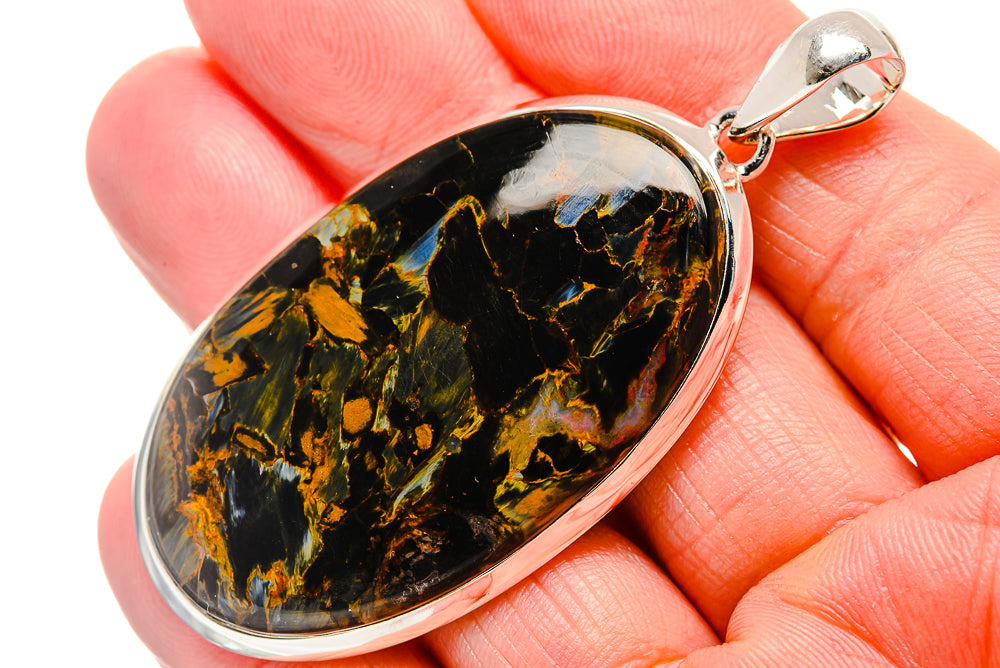 Pietersite Pendants handcrafted by Ana Silver Co - PD35611