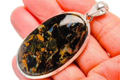 Pietersite Pendants handcrafted by Ana Silver Co - PD35611