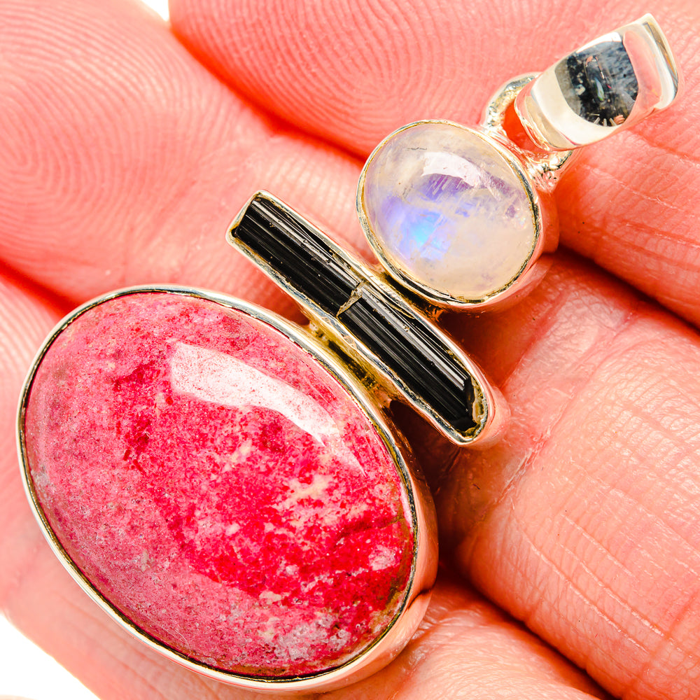 Thulite Pendants handcrafted by Ana Silver Co - PD35633