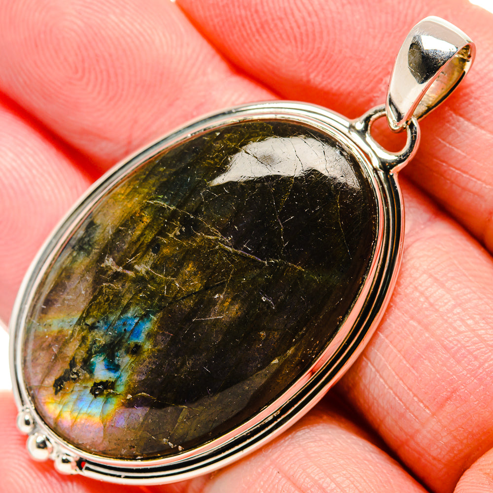 Labradorite Pendants handcrafted by Ana Silver Co - PD35645