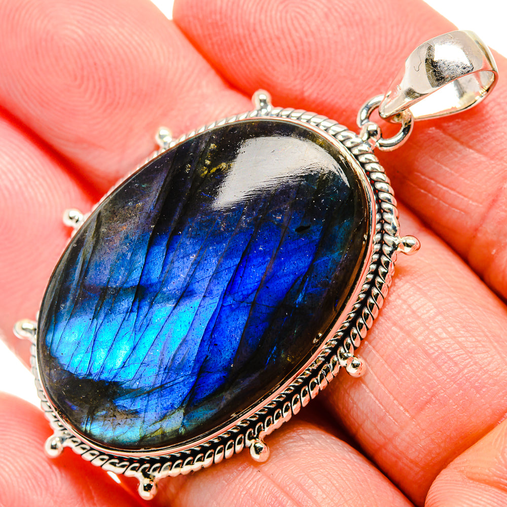 Labradorite Pendants handcrafted by Ana Silver Co - PD35646