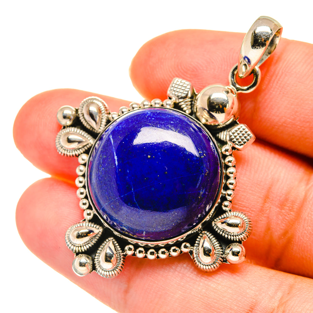 Lapis Lazuli Pendants handcrafted by Ana Silver Co - PD3566