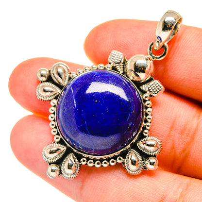 Lapis Lazuli Pendants handcrafted by Ana Silver Co - PD3566