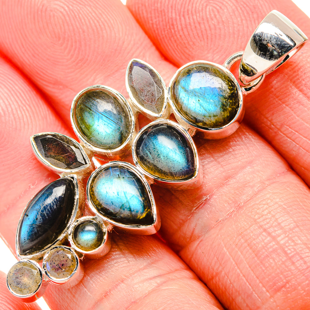 Labradorite Pendants handcrafted by Ana Silver Co - PD35661