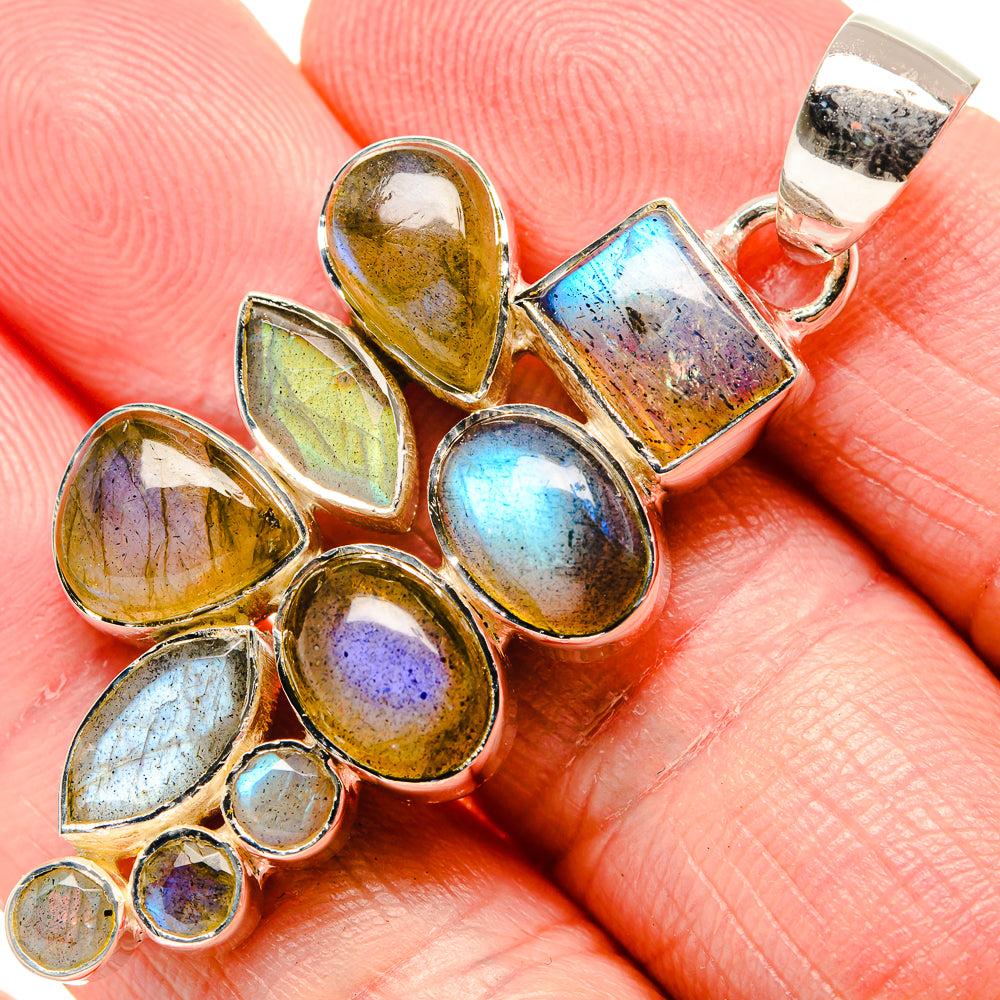 Labradorite Pendants handcrafted by Ana Silver Co - PD35664
