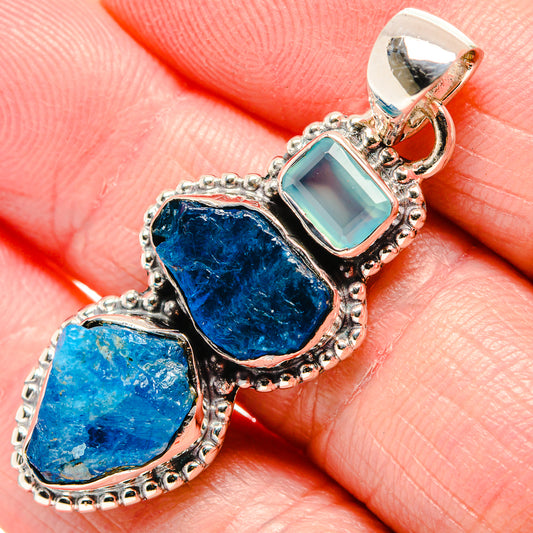 Apatite Pendants handcrafted by Ana Silver Co - PD35678