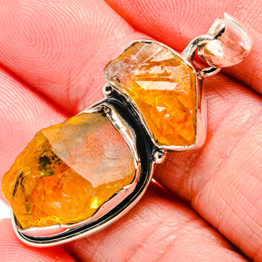 Citrine Pendants handcrafted by Ana Silver Co - PD35680