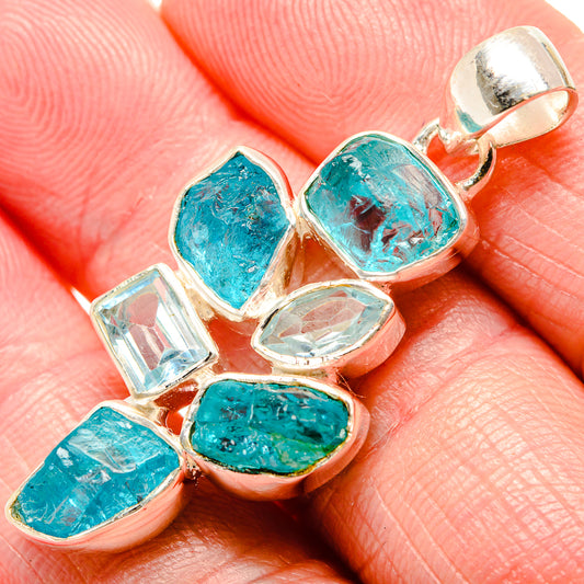 Apatite Pendants handcrafted by Ana Silver Co - PD35700