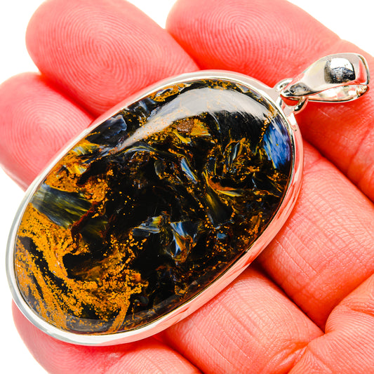 Pietersite Pendants handcrafted by Ana Silver Co - PD35705