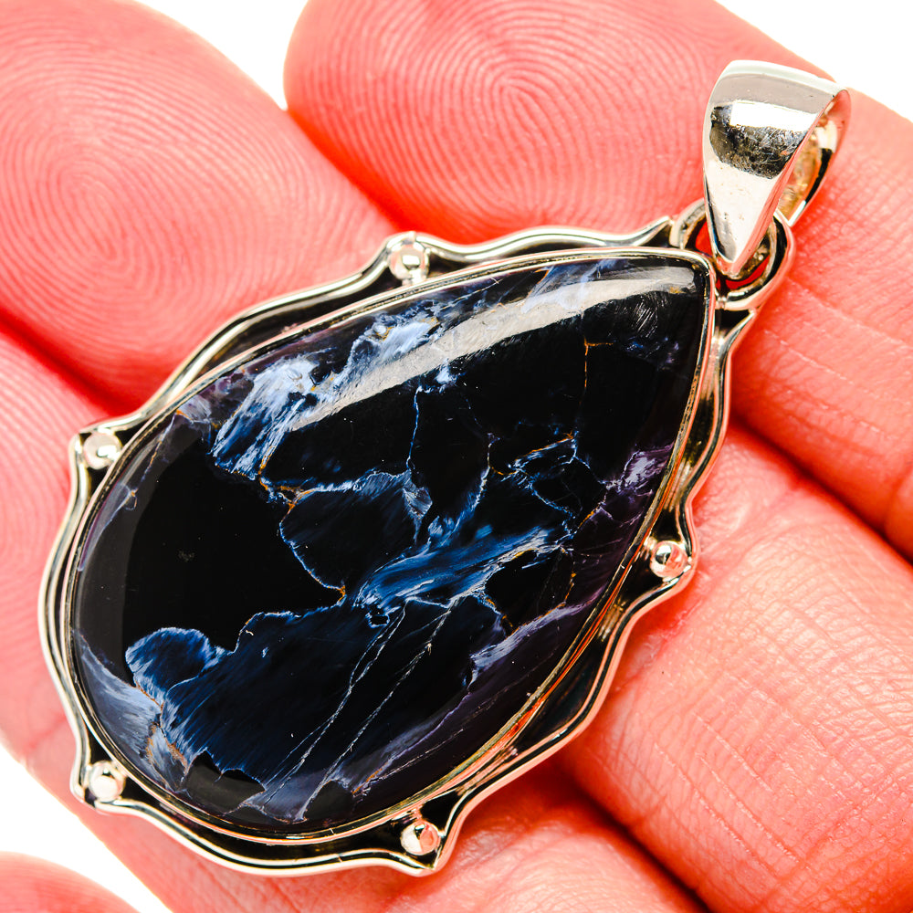 Pietersite Pendants handcrafted by Ana Silver Co - PD35713
