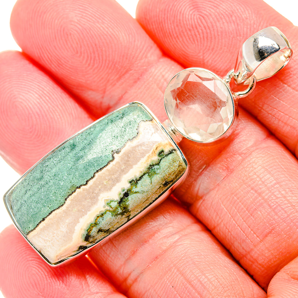 Ocean Jasper Pendants handcrafted by Ana Silver Co - PD35728