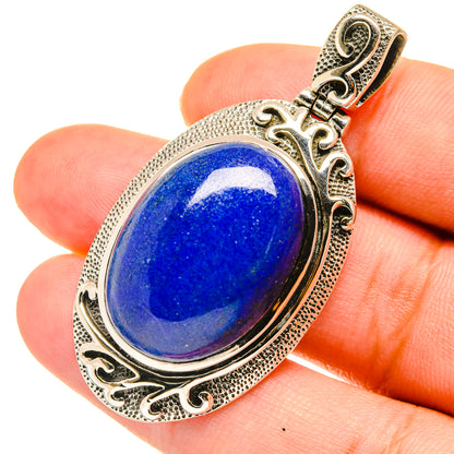 Lapis Lazuli Pendants handcrafted by Ana Silver Co - PD3573