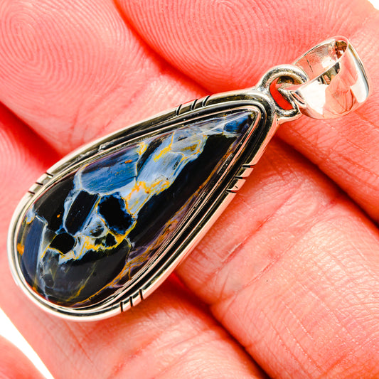 Pietersite Pendants handcrafted by Ana Silver Co - PD35733