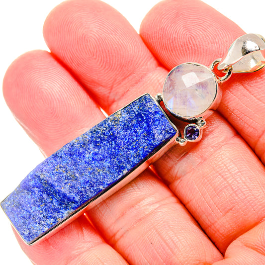 Lapis Lazuli Pendants handcrafted by Ana Silver Co - PD35735