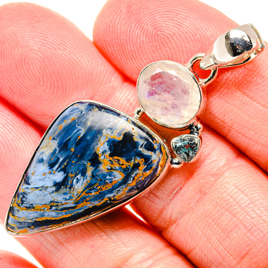 Pietersite Pendants handcrafted by Ana Silver Co - PD35738