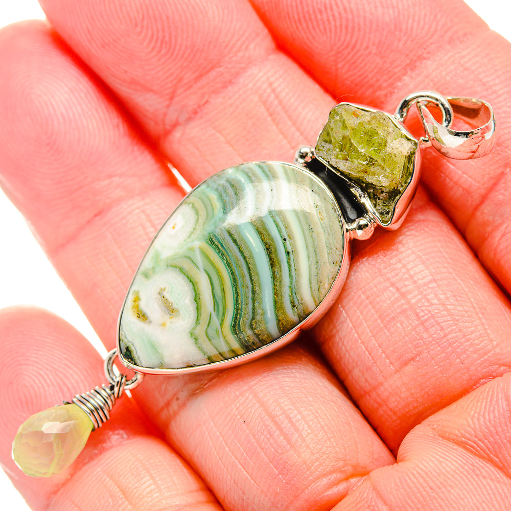 Ocean Jasper Pendants handcrafted by Ana Silver Co - PD35741