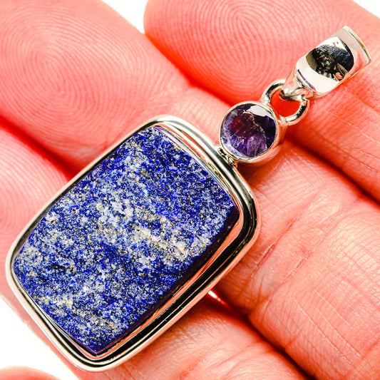 Lapis Lazuli Pendants handcrafted by Ana Silver Co - PD35743