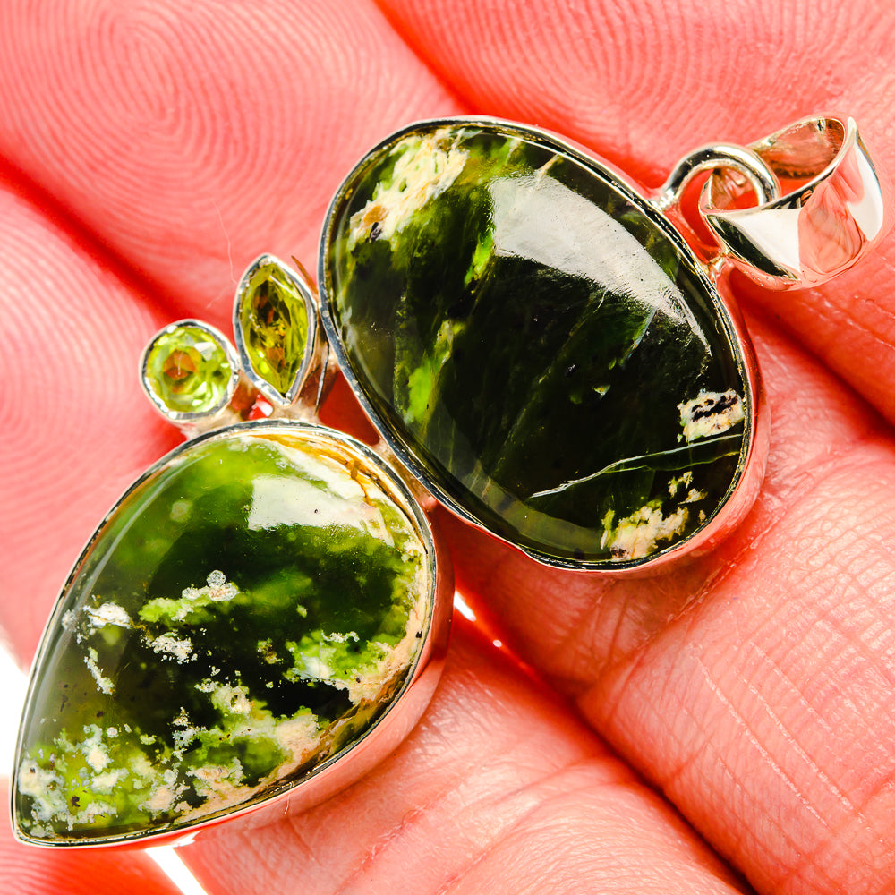 Rainforest Opal Pendants handcrafted by Ana Silver Co - PD35744