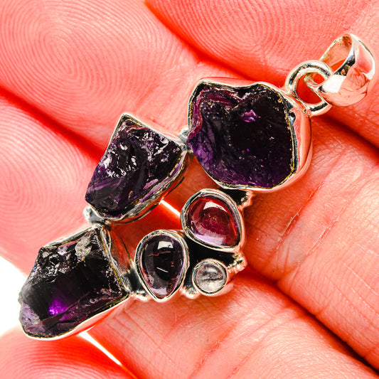 Amethyst Pendants handcrafted by Ana Silver Co - PD35751