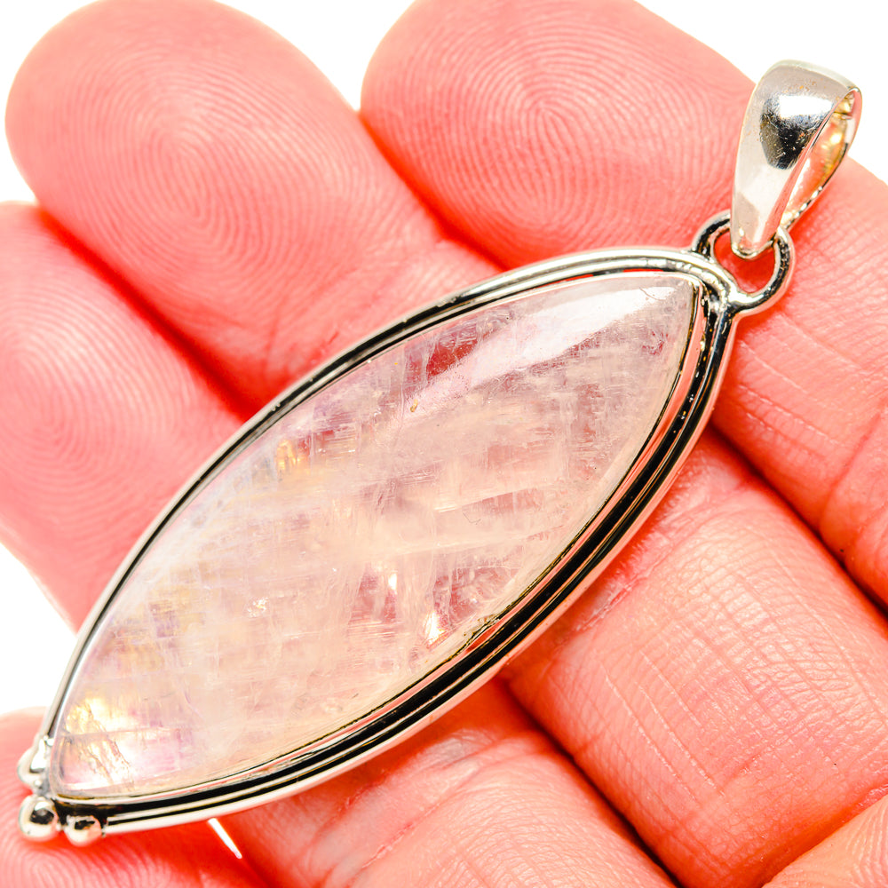 Rainbow Moonstone Pendants handcrafted by Ana Silver Co - PD35752
