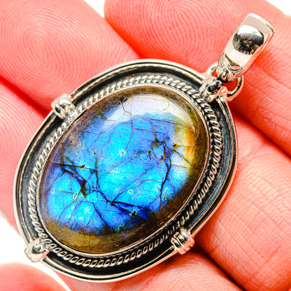 Labradorite Pendants handcrafted by Ana Silver Co - PD35761