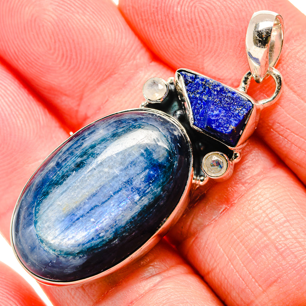 Kyanite Pendants handcrafted by Ana Silver Co - PD35762