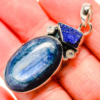 Kyanite Pendants handcrafted by Ana Silver Co - PD35762