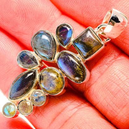 Labradorite Pendants handcrafted by Ana Silver Co - PD35769