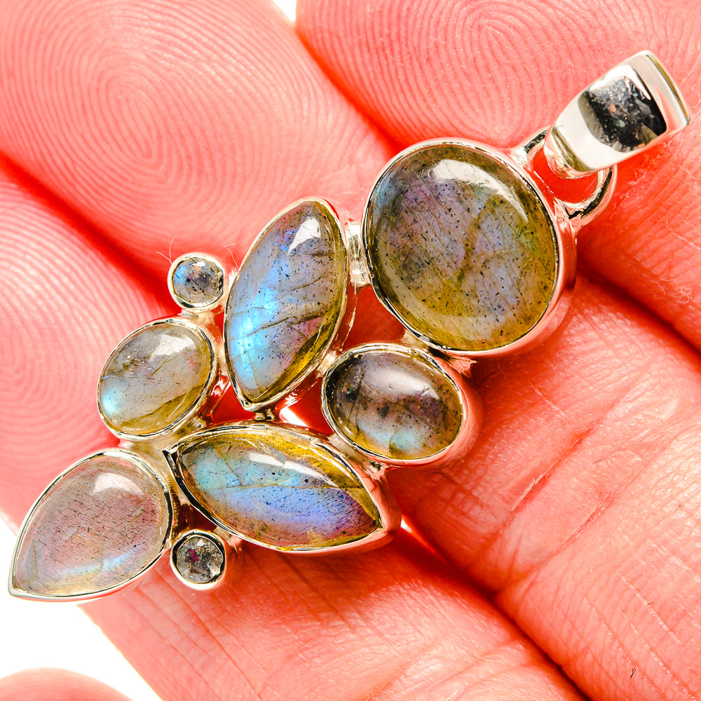Labradorite Pendants handcrafted by Ana Silver Co - PD35777