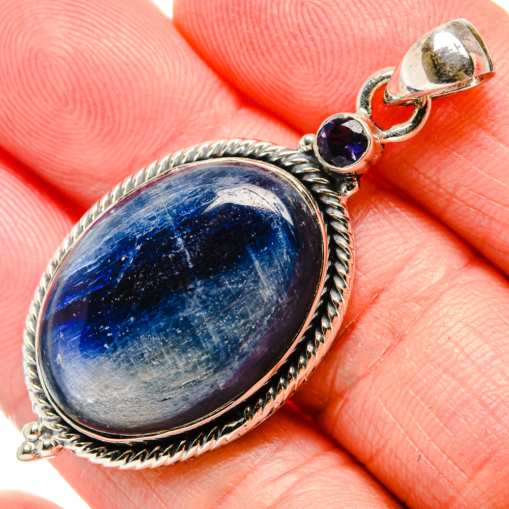 Kyanite Pendants handcrafted by Ana Silver Co - PD35797