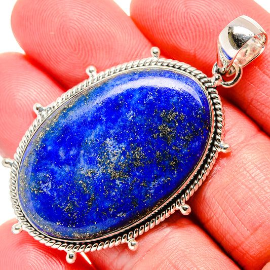 Lapis Lazuli Pendants handcrafted by Ana Silver Co - PD35800