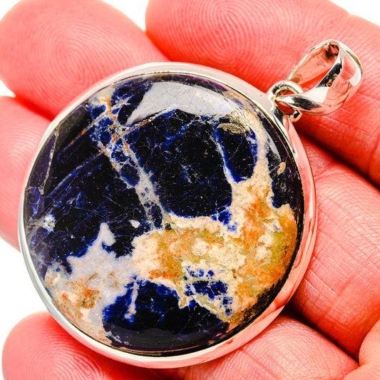 Sodalite Pendants handcrafted by Ana Silver Co - PD35801