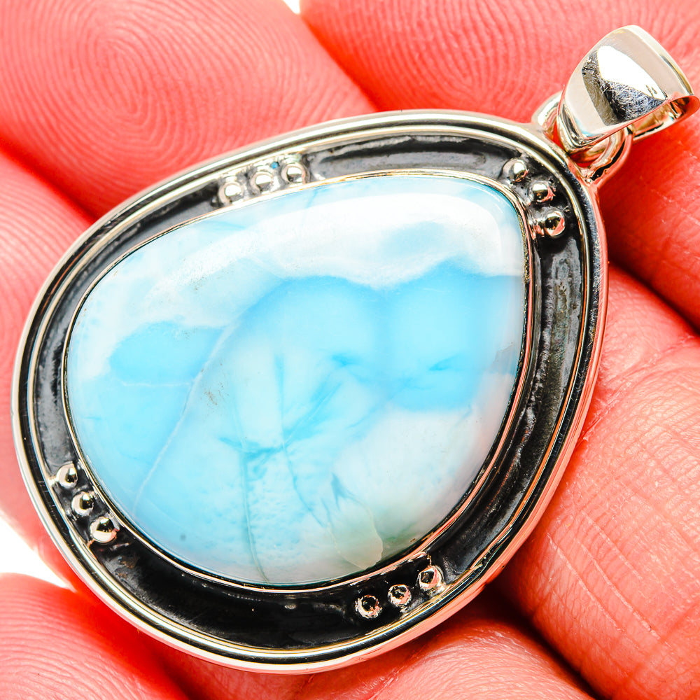 Larimar Pendants handcrafted by Ana Silver Co - PD35826