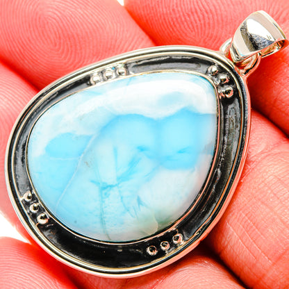 Larimar Pendants handcrafted by Ana Silver Co - PD35826