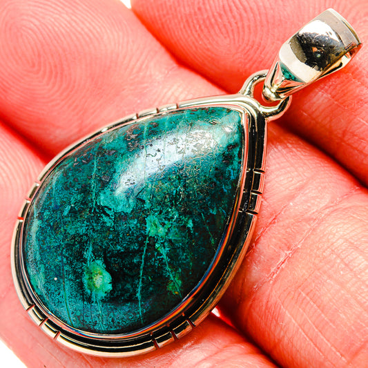 Chrysocolla Pendants handcrafted by Ana Silver Co - PD35838
