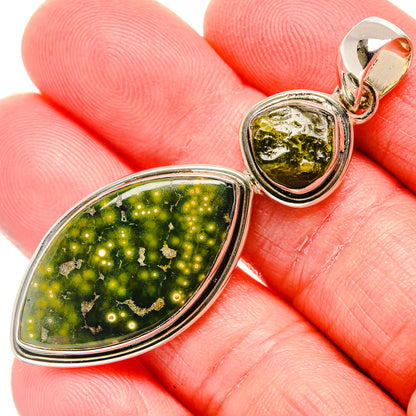 Ocean Jasper Pendants handcrafted by Ana Silver Co - PD35841
