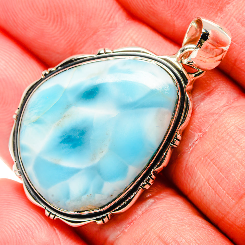 Larimar Pendants handcrafted by Ana Silver Co - PD35846