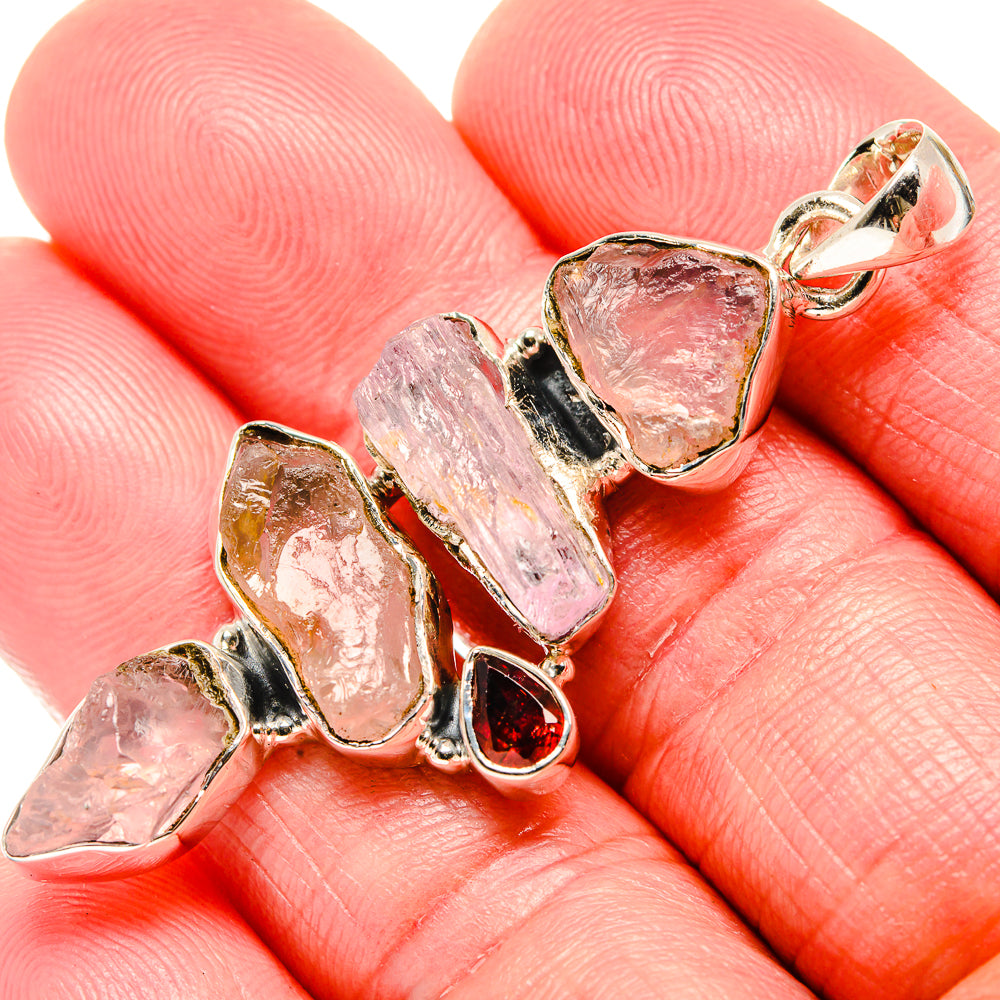 Garnet Pendants handcrafted by Ana Silver Co - PD35855