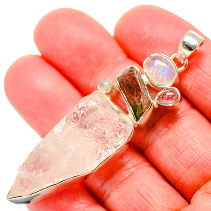 Rainbow Moonstone Pendants handcrafted by Ana Silver Co - PD35856