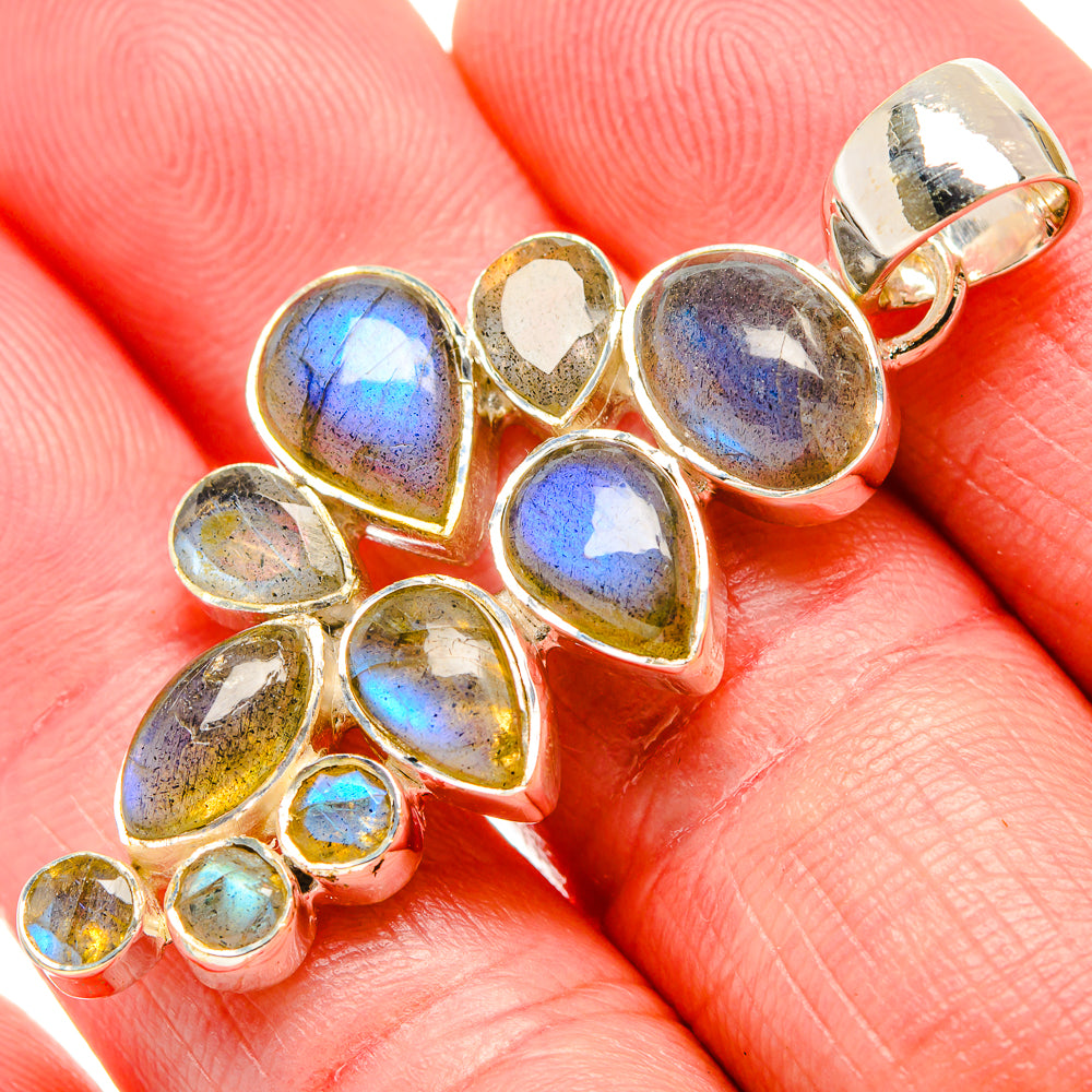 Labradorite Pendants handcrafted by Ana Silver Co - PD35865