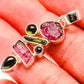 Pink Tourmaline Pendants handcrafted by Ana Silver Co - PD35867