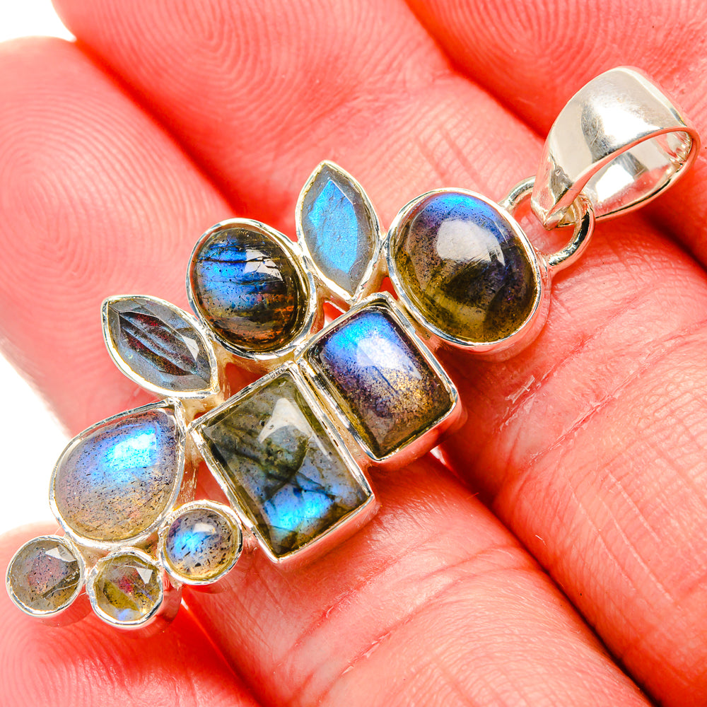 Labradorite Pendants handcrafted by Ana Silver Co - PD35872