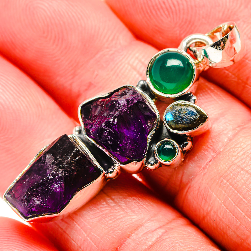 Amethyst Pendants handcrafted by Ana Silver Co - PD35883