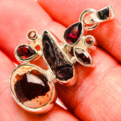 Mexican Fire Opal Pendants handcrafted by Ana Silver Co - PD35885
